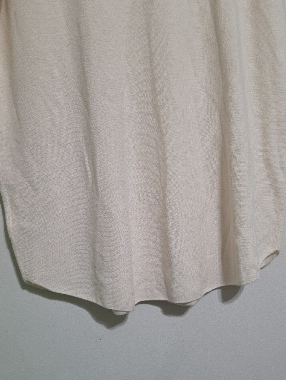 COS Cream Ribbed Knit Top - Picture 5 of 6